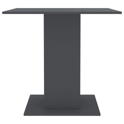 vidaXL Dining Table Sonoma Oak 80x80x75 cm Engineered Wood