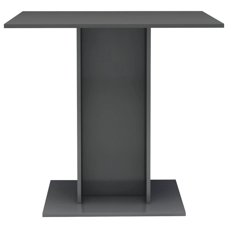 vidaXL Dining Table Sonoma Oak 80x80x75 cm Engineered Wood