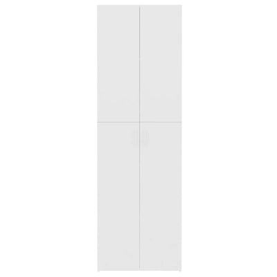 vidaXL Office Cabinet Black 60x32x190 cm Engineered Wood