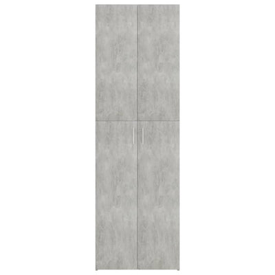 vidaXL Office Cabinet Black 60x32x190 cm Engineered Wood