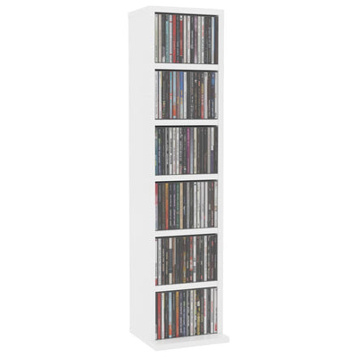 vidaXL CD Cabinet Sonoma Oak 21x20x88 cm Engineered Wood