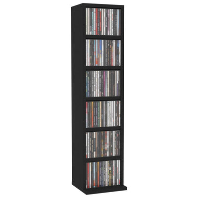 vidaXL CD Cabinet Sonoma Oak 21x20x88 cm Engineered Wood