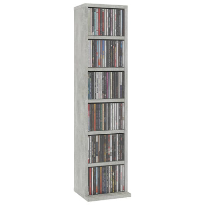 vidaXL CD Cabinet Sonoma Oak 21x20x88 cm Engineered Wood