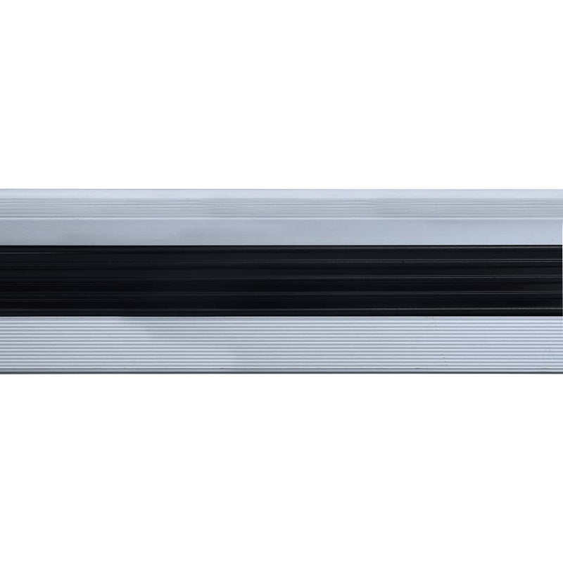 vidaXL L-shape Stair Nosings 15 pcs Aluminium 134 cm Silver