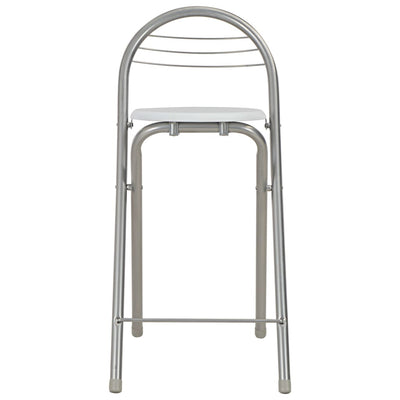 vidaXL 3 Piece Bar Set with Shelves Wood and Steel Black