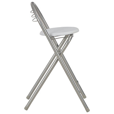 vidaXL 3 Piece Bar Set with Shelves Wood and Steel Black