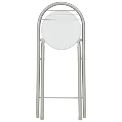 vidaXL 3 Piece Bar Set with Shelves Wood and Steel Black