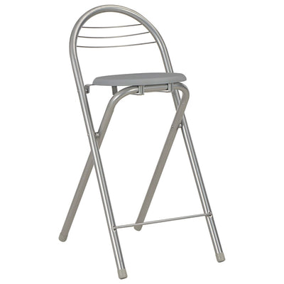 vidaXL 3 Piece Bar Set with Shelves Wood and Steel Black