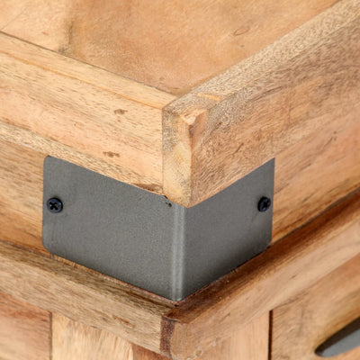 vidaXL Bedside Cabinet 40x30x51 cm Solid Wood Acacia