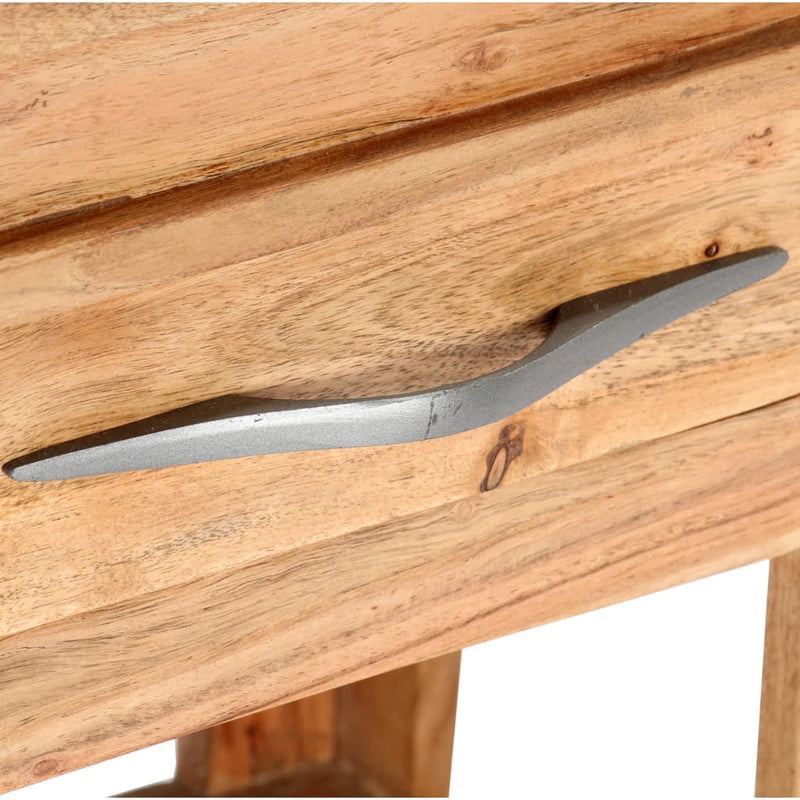 vidaXL Bedside Cabinet 40x30x51 cm Solid Wood Acacia