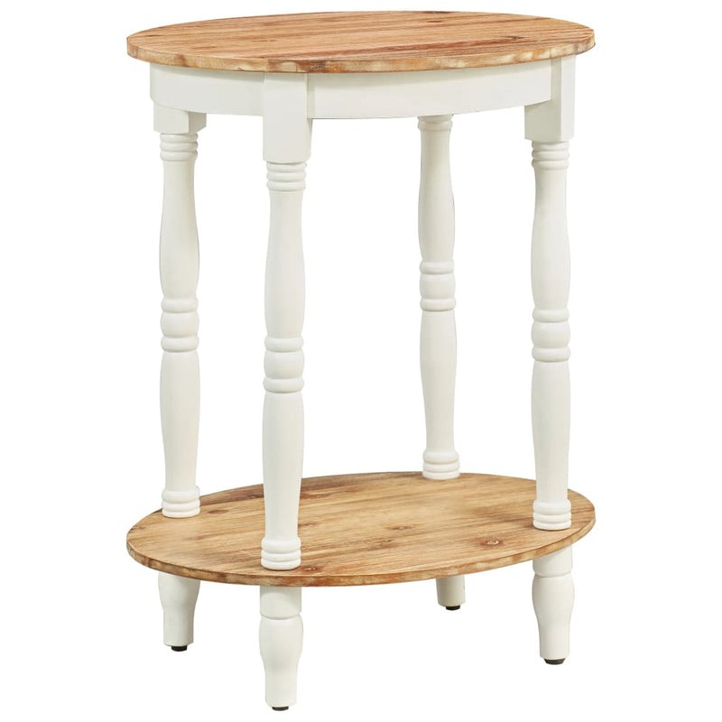 vidaXL Side Table 50x40x66 cm Solid Acacia Wood