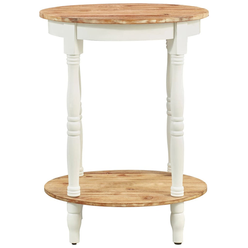 vidaXL Side Table 50x40x66 cm Solid Acacia Wood