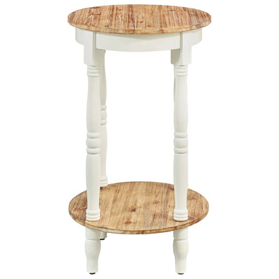vidaXL Side Table 50x40x66 cm Solid Acacia Wood
