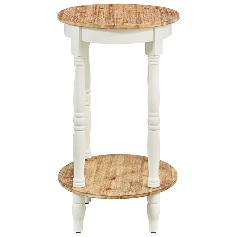 vidaXL Side Table 50x40x66 cm Solid Acacia Wood