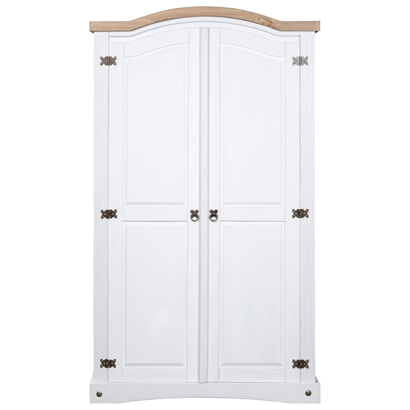 vidaXL Wardrobe Mexican Pine Corona Range 2 Doors