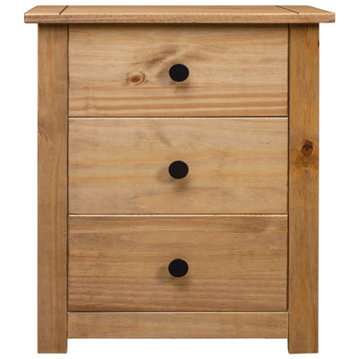 vidaXL Bedside Cabinet 46x40x57 cm Pinewood Panama Range