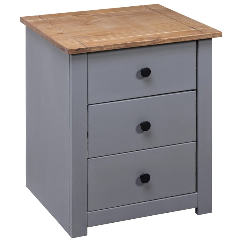 vidaXL Bedside Cabinet 46x40x57 cm Pinewood Panama Range