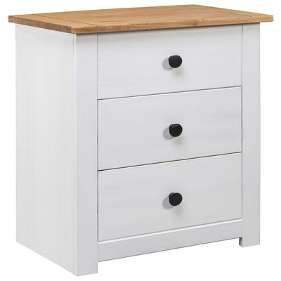 vidaXL Bedside Cabinet 46x40x57 cm Pinewood Panama Range
