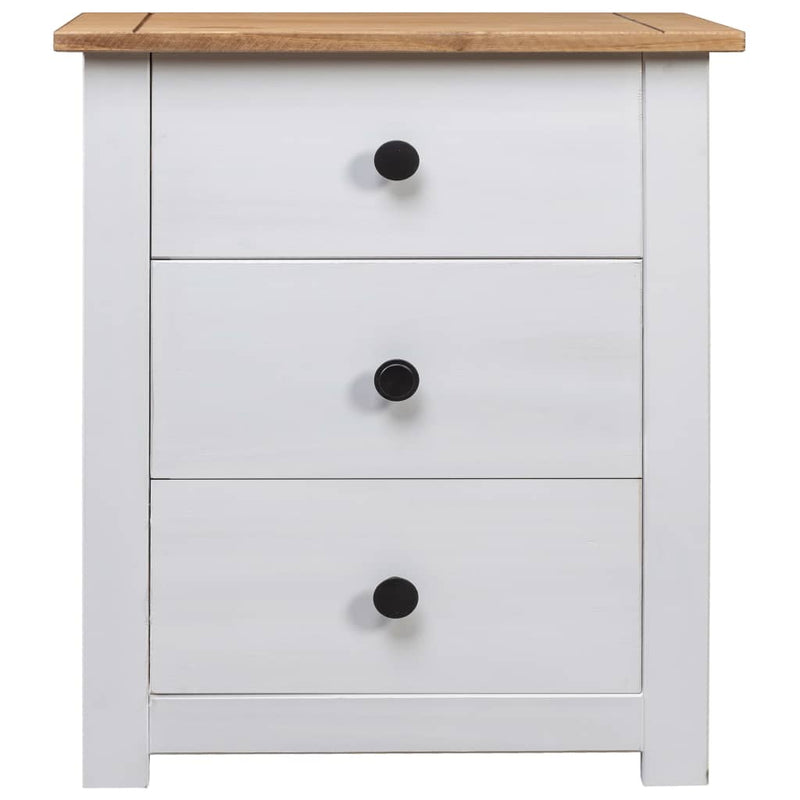 vidaXL Bedside Cabinet 46x40x57 cm Pinewood Panama Range