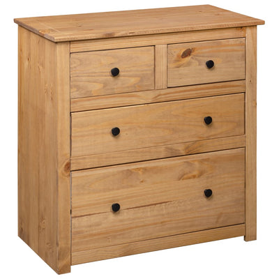 vidaXL Sideboard 80x40x83 cm Pinewood Panama Range