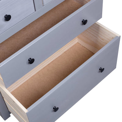 vidaXL Sideboard 80x40x83 cm Pinewood Panama Range