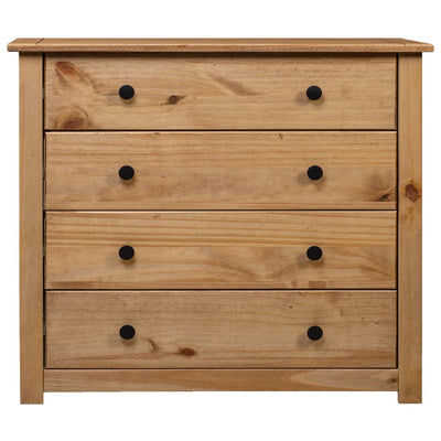 vidaXL Side Cabinet 80x40x73 cm Pine Panama Range