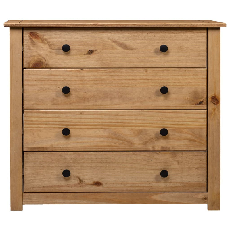 vidaXL Side Cabinet 80x40x73 cm Pine Panama Range
