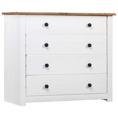 vidaXL Side Cabinet 80x40x73 cm Pine Panama Range