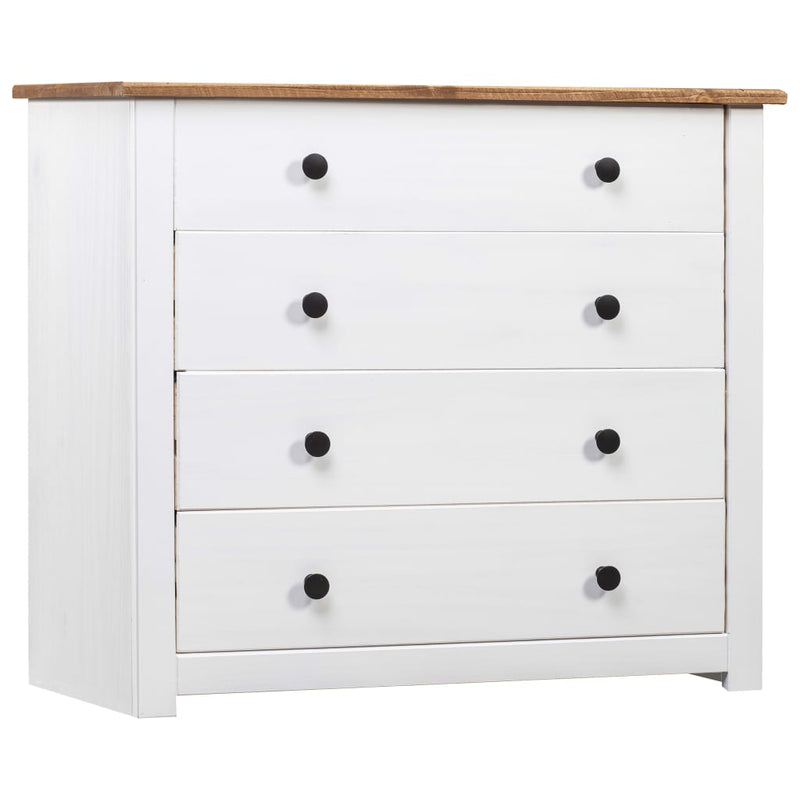 vidaXL Side Cabinet 80x40x73 cm Pine Panama Range