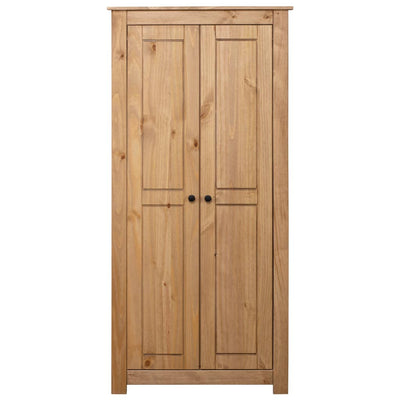 vidaXL Wardrobe 80x50x171.5 cm Solid Pine Panama Range