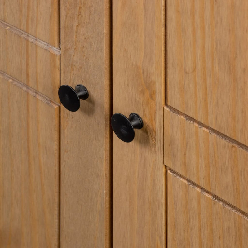 vidaXL Wardrobe 80x50x171.5 cm Solid Pine Panama Range