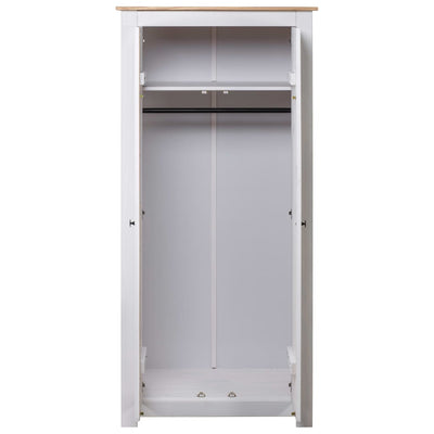 vidaXL Wardrobe 80x50x171.5 cm Solid Pine Panama Range
