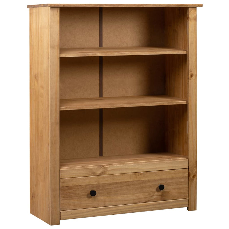 vidaXL Bookcase 80x35x110 cm Solid Pine Wood Panama Range
