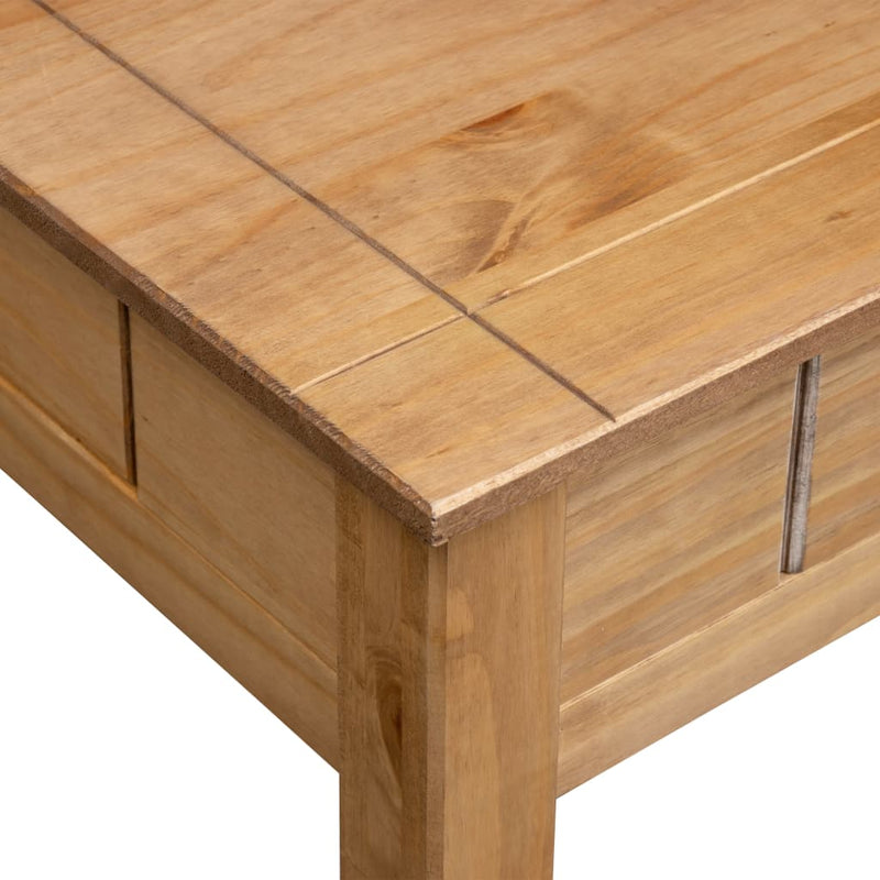 vidaXL Coffee Table 100x60x45 cm Solid Pine Wood Panama Range