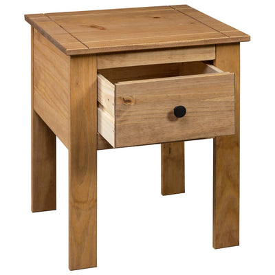 vidaXL Bedside Cabinet 46x40x57 cm Pine Panama Range