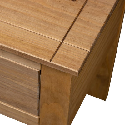 vidaXL Bedside Cabinet 46x40x57 cm Pine Panama Range