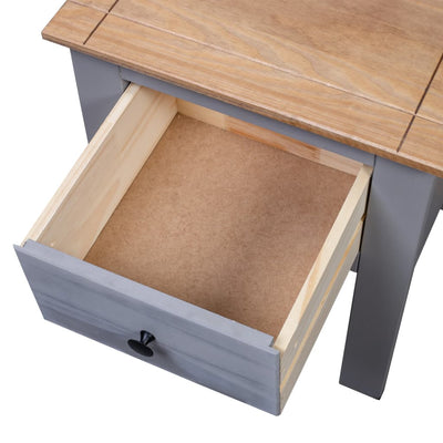vidaXL Bedside Cabinet 46x40x57 cm Pine Panama Range