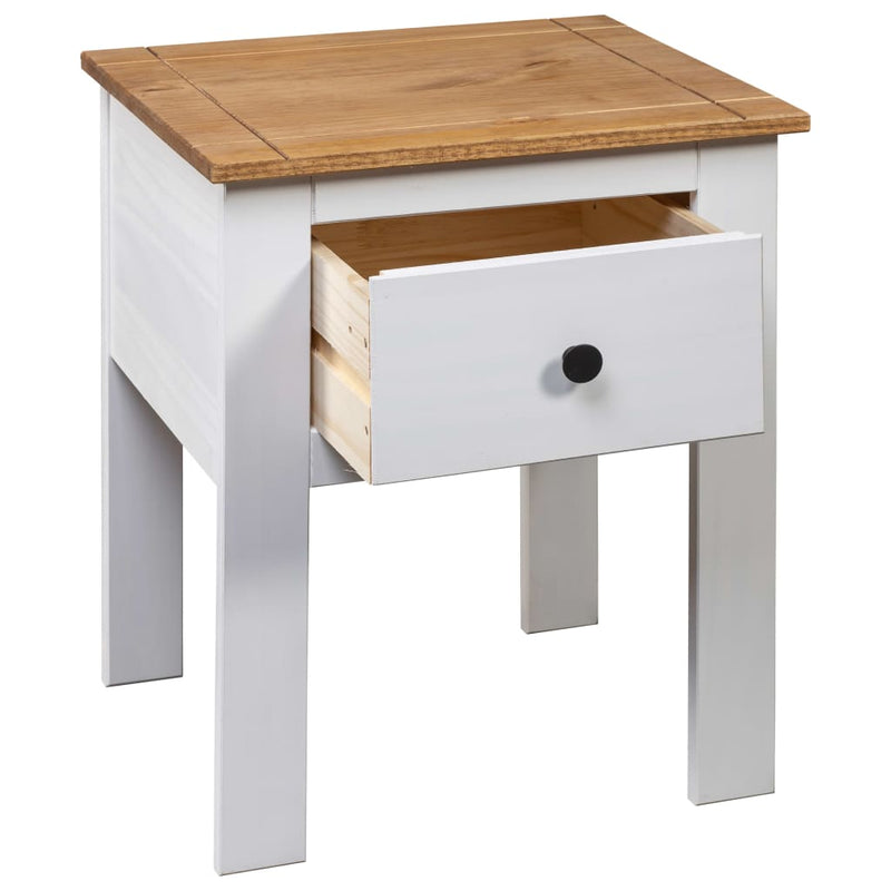 vidaXL Bedside Cabinet 46x40x57 cm Pine Panama Range