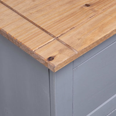 vidaXL Sideboard 93x40x80 cm Solid Pinewood Panama Range