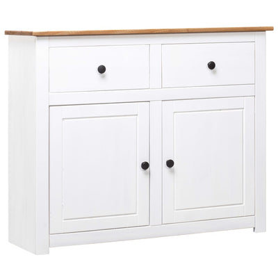 vidaXL Sideboard 93x40x80 cm Solid Pinewood Panama Range