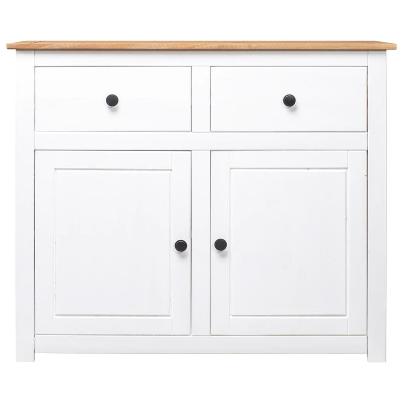 vidaXL Sideboard 93x40x80 cm Solid Pinewood Panama Range