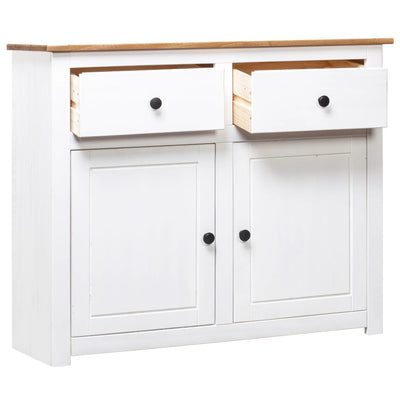 vidaXL Sideboard 93x40x80 cm Solid Pinewood Panama Range