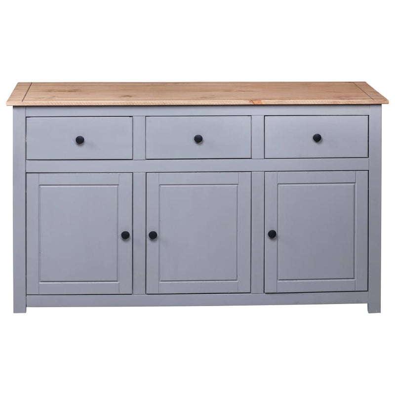 vidaXL Sideboard 135x40x80 cm Solid Pinewood Panama Range