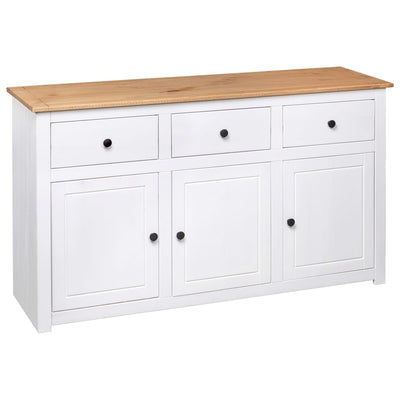 vidaXL Sideboard 135x40x80 cm Solid Pinewood Panama Range