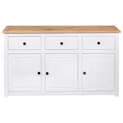 vidaXL Sideboard 135x40x80 cm Solid Pinewood Panama Range