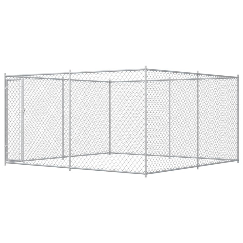 vidaXL Outdoor Dog Kennel 383x383x185 cm