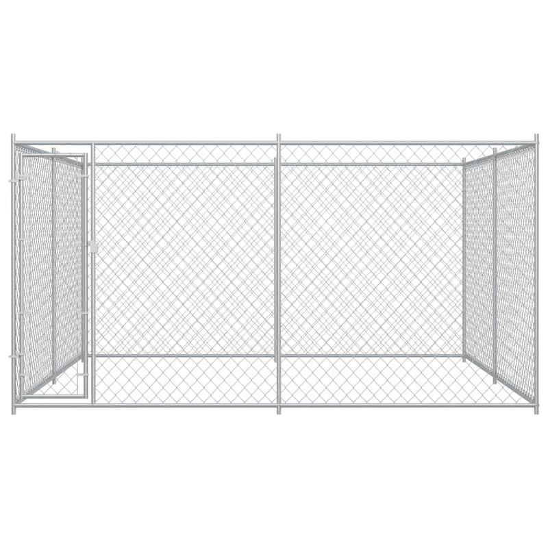 vidaXL Outdoor Dog Kennel 383x383x185 cm