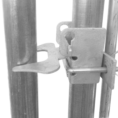 vidaXL Outdoor Dog Kennel with Canopy Top 382x192x225 cm