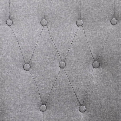 vidaXL Dining Chairs with Armrests 2 pcs Brown Fabric