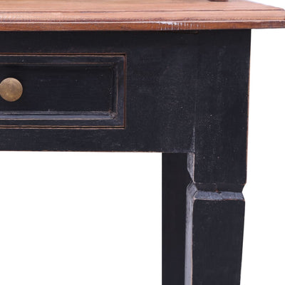vidaXL Writing Desk with Drawers 90x50x101 cm Solid Mahogany Wood